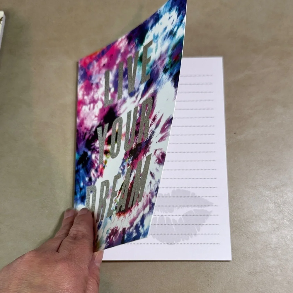 CrownJewlz Colorful Notebooks Set of 4 with Fun Designs